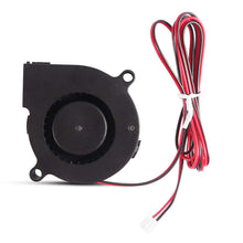 Load image into Gallery viewer, Cooling Blower Fan, 50mm x 50mm x 15mm 5015 Ball Bearing Cooling Fan with 2 Pin Terminal(12V 0.18A)
