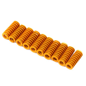 3D Printer Accessories 0.31 in OD 0.78 in Length Compression Springs Light Load for Creality CR-10 10S S4 Ender 3 Heatbed Springs Bottom Connect Leveling - 10 Pack