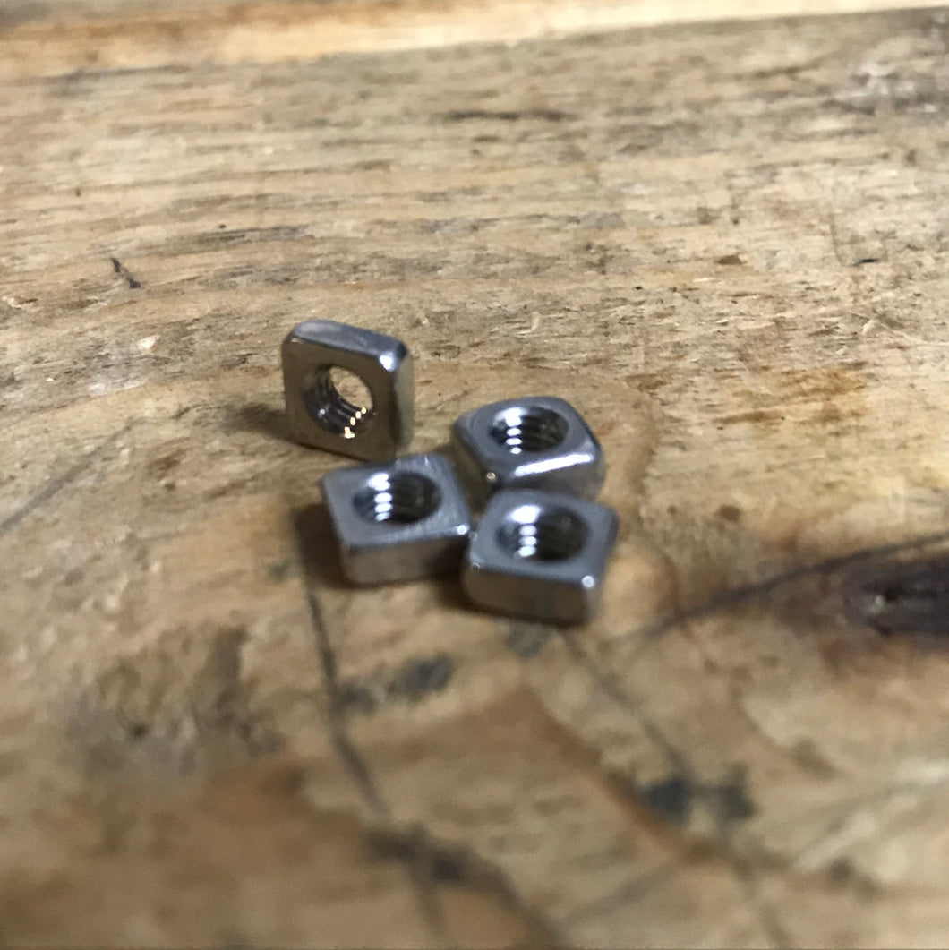 304 Stainless Steel M3 Square Nuts